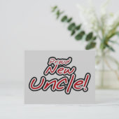 ニュー誇りを持ったアンクルレッド&ブラック文字 ポストカード (スタンド正面)