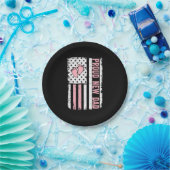 ニュー誇りを持ったダニューガールベビーファーザーズおもしろいデイ・ファースト ペーパープレート (パーティー)