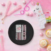 ニュー誇りを持ったダニューガールベビーファーザーズおもしろいデイ・ファースト ペーパープレート (パーティー)