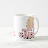 ニュー誇りを持ったバブシア コーヒーマグカップ (正面右)