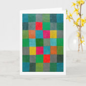 ニュー調和、ポール・クレー カード (黄色い花)