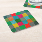 ニュー調和、ポール・クレー スクエアペーパーコースター (アングル)