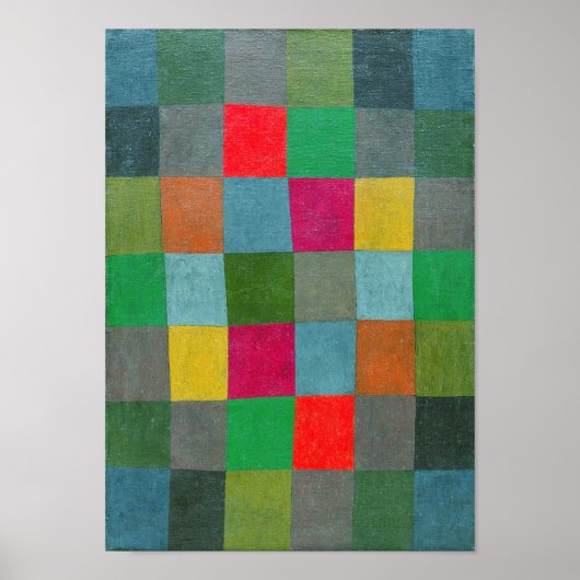 ニュー調和、ポール・クレー ポスター (正面)