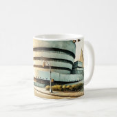 ニュー走ヨーク・グッゲンハイムの コーヒーマグカップ (正面右)