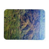 ニュー転がジーランドのサウスランド地方の丘 マグネット (横)