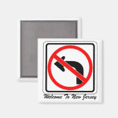 ニュー離れジャージーへようこそ マグネット (正面/裏面)