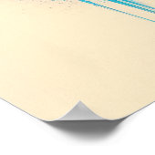 ニュー鮮やかヨークシティスカラフルキラインアート ポスター (角)