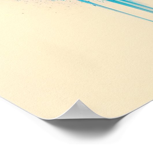 ニュー鮮やかヨークシティスカラフルキラインアート ポスター (角)