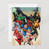 ニュー52 カバー#1 4thプリント ポストカード (正面/裏面)