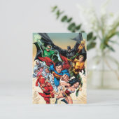 ニュー52 カバー#1 4thプリント ポストカード (スタンド正面)