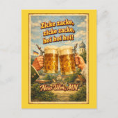 ニュー・ウルム ミネソタ州 ドイツ ビール オクトーバーフェスト ポストカード (正面)
