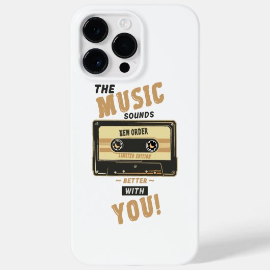 ニュー・オーダー - カセットテープ Case-Mate iPhoneケース (裏面)