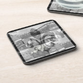 ニュー・オーリンズのコラージュ[置かれるコルクのコースター] コースター (左側)