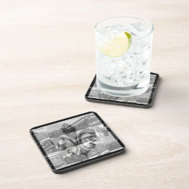 ニュー・オーリンズのコラージュ[置かれるコルクのコースター] コースター