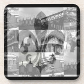 ニュー・オーリンズのコラージュ[置かれるコルクのコースター] コースター (正面)