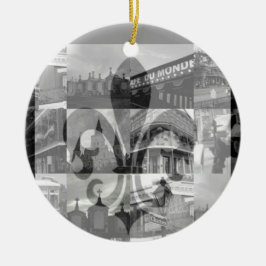 ニュー・オーリンズのコラージュv.2 [オーナメント] セラミックオーナメント