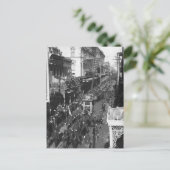 ニュー・オーリンズのジェファーソン・デイヴィスの葬式: 1908年 ポストカード (スタンド正面)