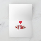 ニュー・オーリンズのバレンタイン シーズンカード (内部)