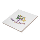 ニュー・オーリンズのビーズ タイル (側面)