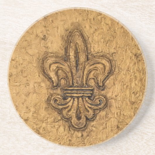 ニュー・オーリンズのフランス人の(紋章の)フラ・ダ・リ コースター (正面)