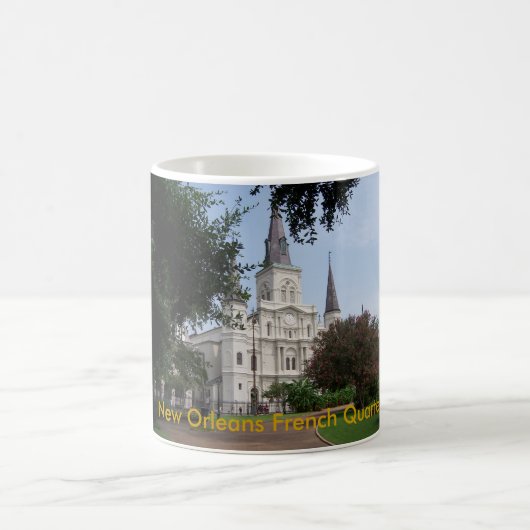 ニュー・オーリンズのフレンチクォーター コーヒーマグカップ (中央)