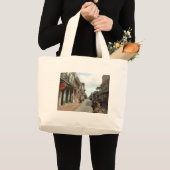 ニュー・オーリンズのフレンチクォーター ラージトートバッグ (正面(商品))