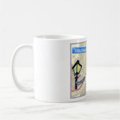 ニュー・オーリンズのマグの通り コーヒーマグカップ (左)