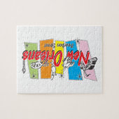 ニュー・オーリンズのレトロの一見 ジグソーパズル (横)