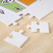 ニュー・オーリンズのレトロの一見 ジグソーパズル (側面)