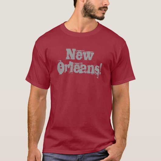 ニュー・オーリンズのワイシャツ Tシャツ (正面)