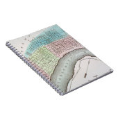 ニュー・オーリンズの地図1837年 ノートブック (右側)