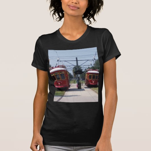 ニュー・オーリンズの市街電車 Tシャツ (正面)