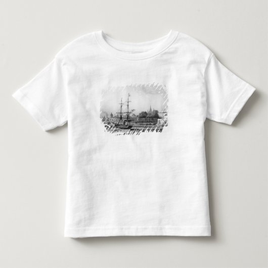 ニュー・オーリンズの港 トドラーTシャツ (正面)