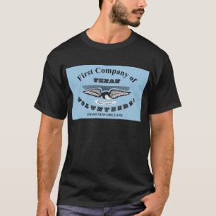 ニュー・オーリンズの灰色の旗のTシャツ Tシャツ