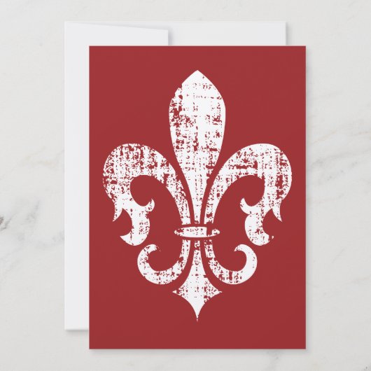 ニュー・オーリンズの結婚式招待状 招待状 (裏面)