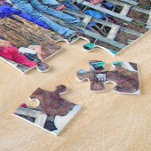 ニュー・オーリンズの謝肉祭パレード ジグソーパズル (側面)