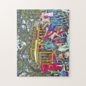 ニュー・オーリンズの謝肉祭パレード ジグソーパズル (縦)