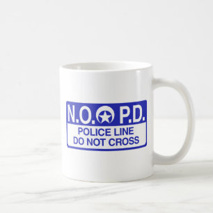 ニュー・オーリンズの警察 コーヒーマグカップ