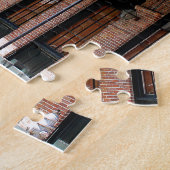 ニュー・オーリンズの通り場面 ジグソーパズル (側面)