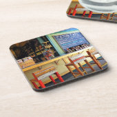 ニュー・オーリンズは飲み物用コースターを設計します コースター (左側)