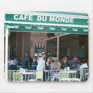 ニュー・オーリンズコーヒーおよびBeignets マウスパッド