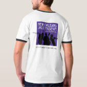 ニュー・オーリンズジャズ博物館の信号器T Tシャツ (裏面フル)