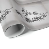 ニュー・オーリンズジャズ ラッピングペーパー (ロールコーナー)