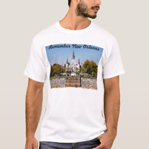 ニュー・オーリンズセントルイスのカテドラルを覚えて下さい Tシャツ