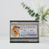 ニュー・オーリンズブルボンの通りの郵便はがき ポストカード (スタンド正面)