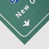 ニュー・オーリンズルイジアナの州間幹線道路の高速道路: 薄葉紙 (詳細)