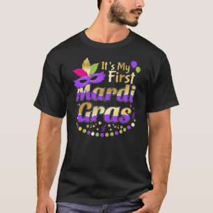 ニュー・オーリンズ私の最初謝肉祭パレード Tシャツ