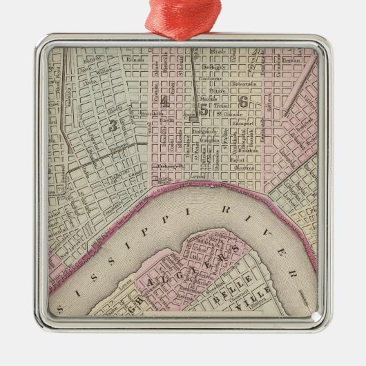 ニュー・オーリンズ3 メタルオーナメント (正面)