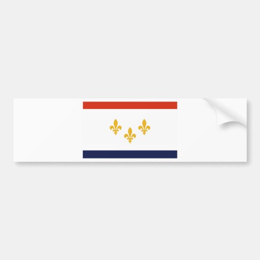 ニュー・オーリンズ バンパーステッカー (正面)