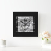 ニュー・オーリンズ[柱時計] スクエア壁時計 (ホーム)